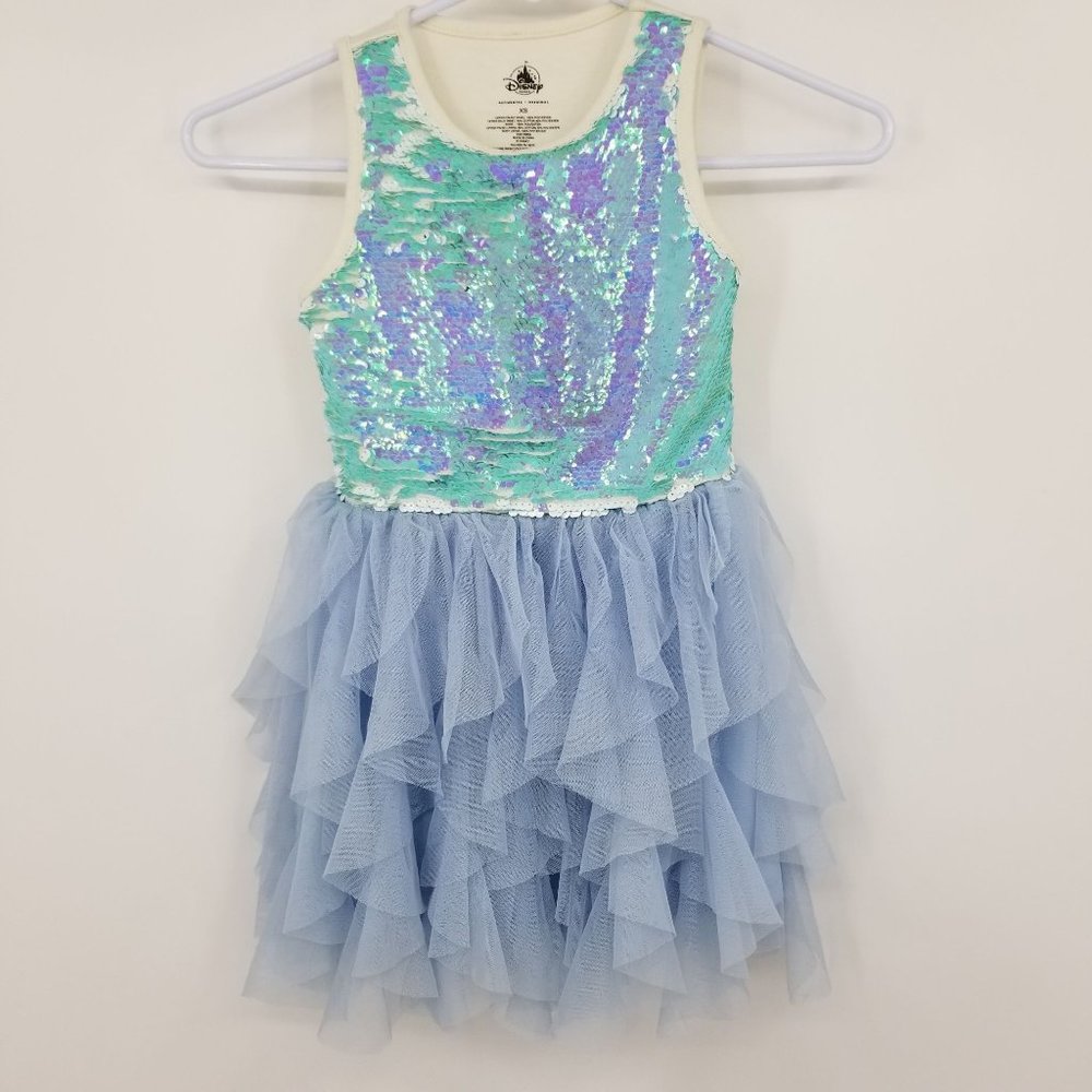 Disney Flip Sequin Toole Unicorn Girls Dress Size XS